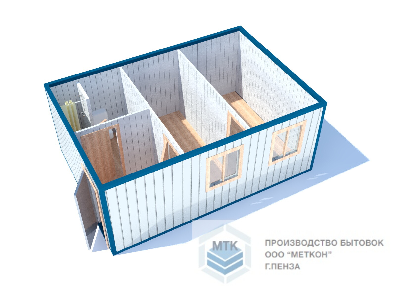Бытовка 6х4 для дачи