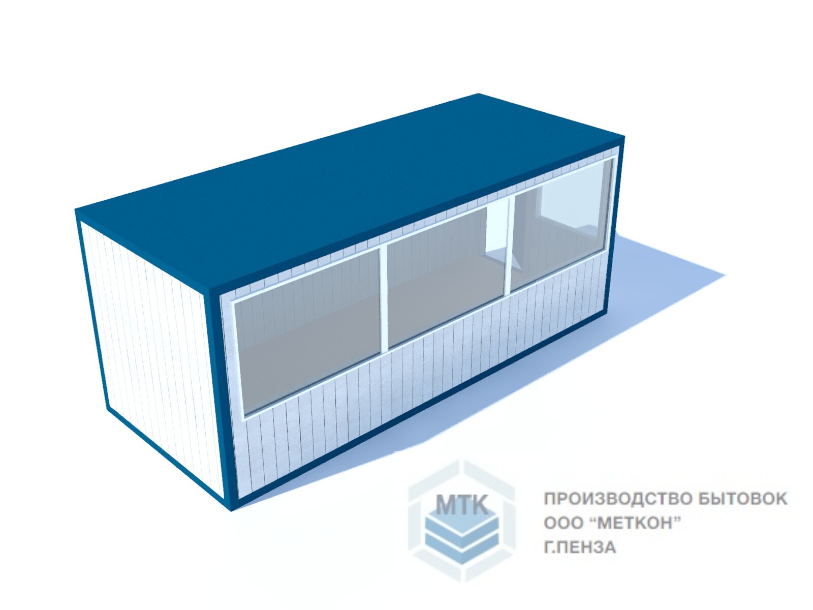 Офис с панорамными окнами