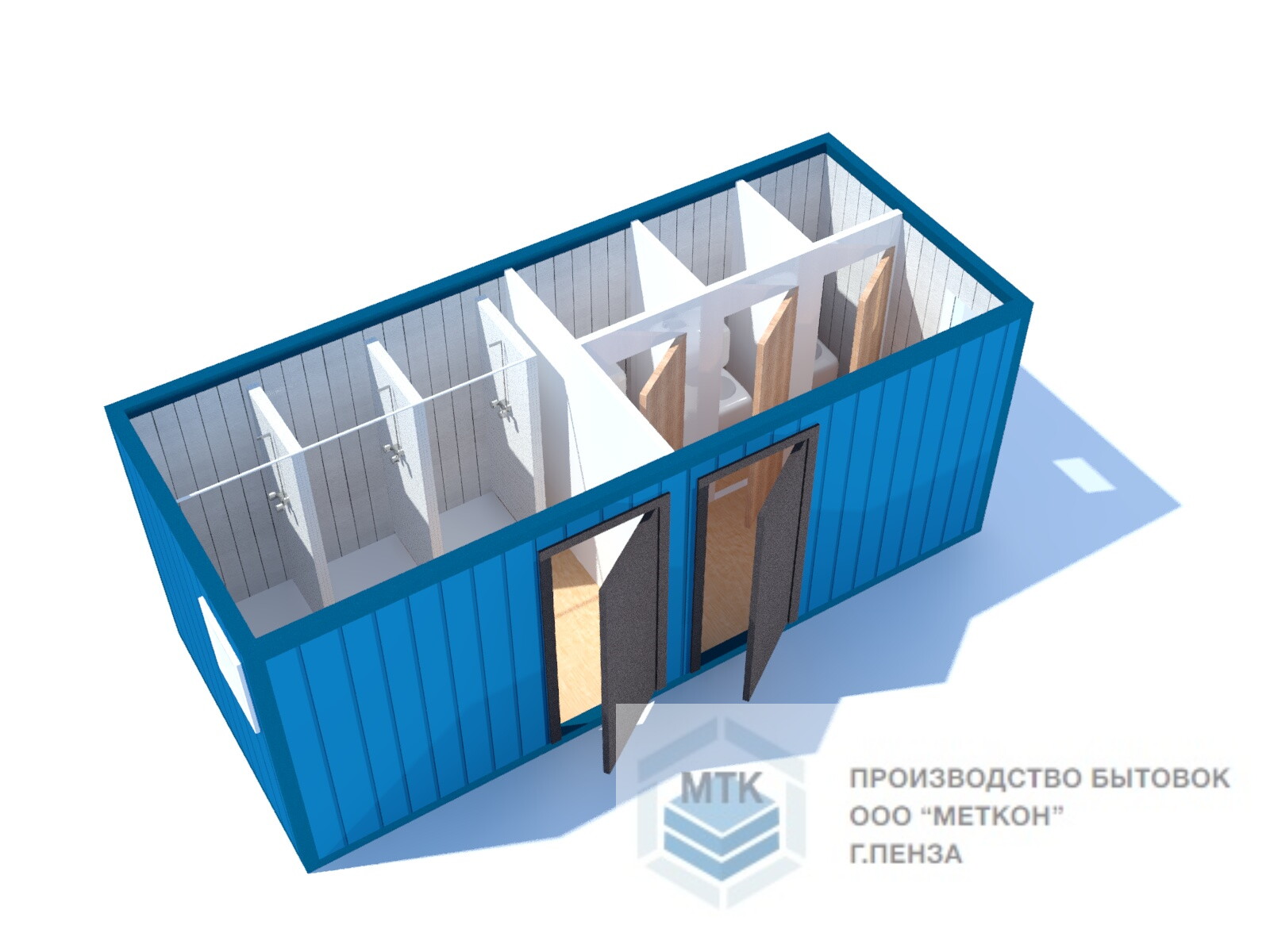 Сантехнический блок-контейнер СТ-31