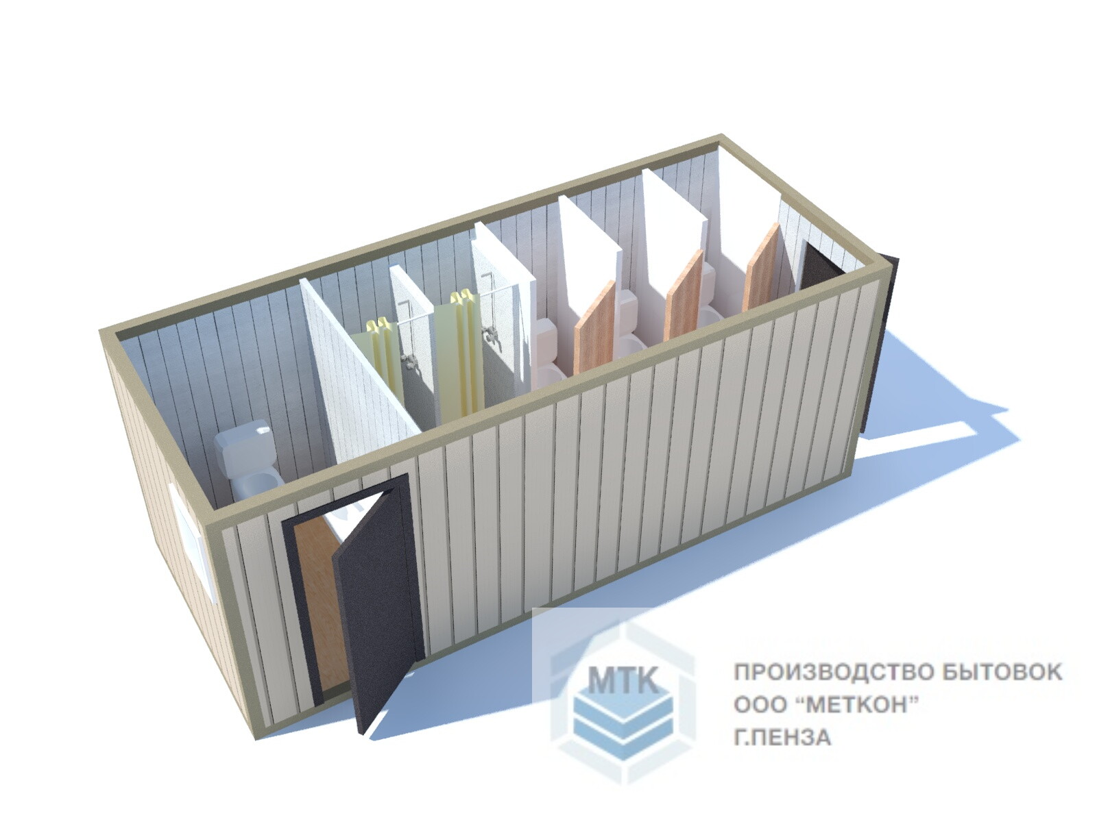 Блок контейнер сантехнический СТ-35